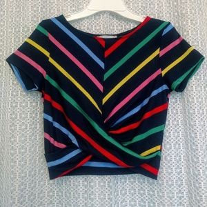 Cute colorful belly shirt🌈